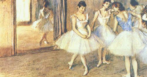 Edgar Degas Dance Greenroom
